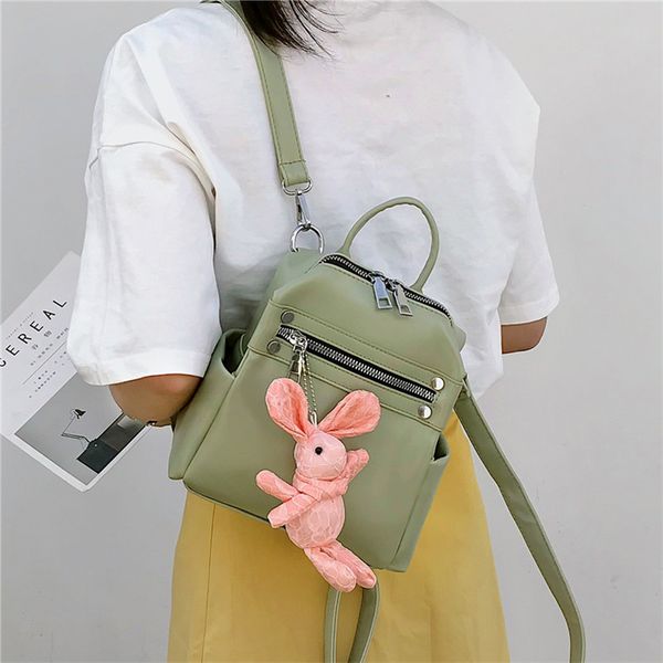 preppy style women backpack small pu leather multifunctional backpack female shoulder bag cute schoolbag for girls bagpack green
preppy style women backpack small pu leather multifunctional backpack female shoulder bag cute schoolbag for girls bagpack green