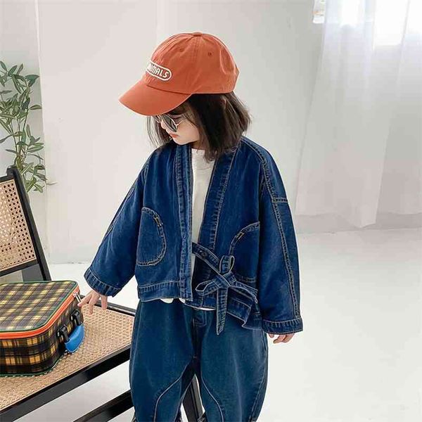 spring fashion denim loose jackets korean style oversized coats 3-7y 210708, Blue;gray
spring fashion denim loose jackets korean style oversized coats 3-7y 210708, Blue;gray
