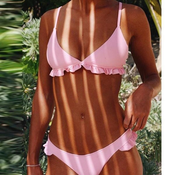 bras sets heal the summer women swimwear set swimsuit solid color have pad female beachwear bathing suit, Red;black
bras sets heal the summer women swimwear set swimsuit solid color have pad female beachwear bathing suit, Red;black