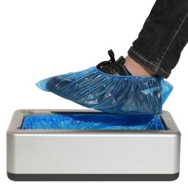 automatic shoe cover dispenser covers machine home office one-time film foot set shoes disposable
automatic shoe cover dispenser covers machine home office one-time film foot set shoes disposable