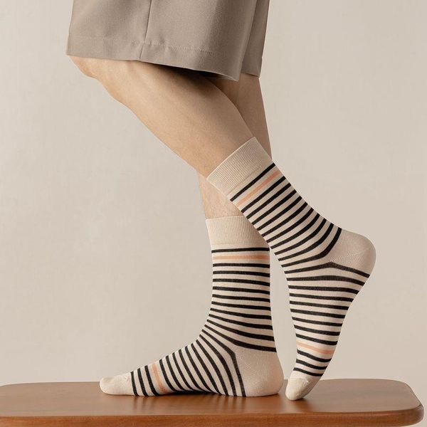 men's socks 2021 design fashion men autumn winter 1 pair 85% cotton breathable casual crew striped business, Black
men's socks 2021 design fashion men autumn winter 1 pair 85% cotton breathable casual crew striped business, Black