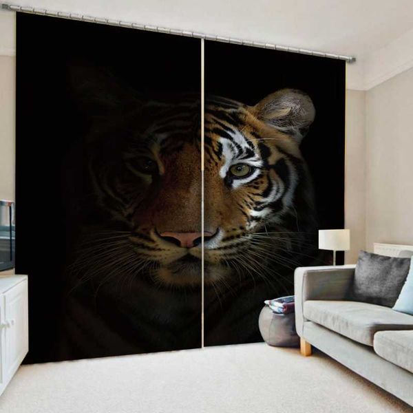 bedroom living room windproof thickening blackout tiger curtains 2 panel/set 3d window wolf printing drapes curtain &
bedroom living room windproof thickening blackout tiger curtains 2 panel/set 3d window wolf printing drapes curtain &