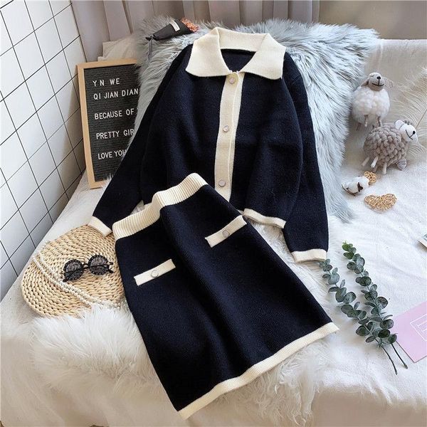 women's tracksuits graceful suit, female 2021 autumn fashion elegant knitted cardigan short sleeve half skirt two-piece set, Gray
women's tracksuits graceful suit, female 2021 autumn fashion elegant knitted cardigan short sleeve half skirt two-piece set, Gray