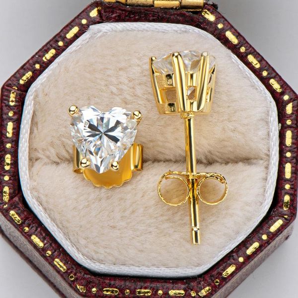 stud luxury 100% 925 sterling silver heart cut 0.5-1 ct real moissanite diamonds wedding engagement women studs earrings fine jewelry, Golden;silver
stud luxury 100% 925 sterling silver heart cut 0.5-1 ct real moissanite diamonds wedding engagement women studs earrings fine jewelry, Golden;silver