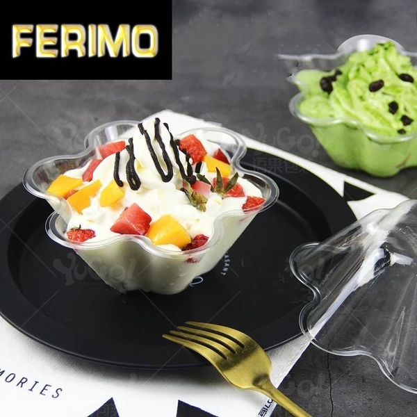 50pcs 300ml ice cream bowl dessert cup disposable plastic tableware cake pudding mousses yougurt jelly container dinnerware
50pcs 300ml ice cream bowl dessert cup disposable plastic tableware cake pudding mousses yougurt jelly container dinnerware