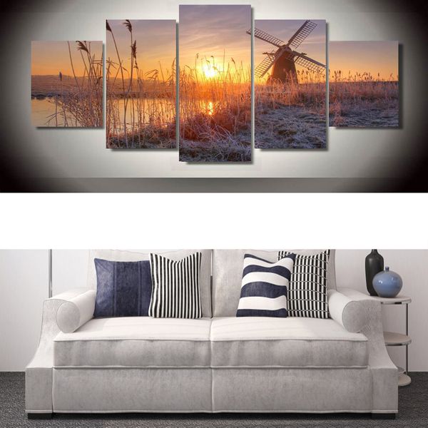 hd printed sunset reeds windmill painting on canvas room decoration print poster picture canvas(no frame)
hd printed sunset reeds windmill painting on canvas room decoration print poster picture canvas(no frame)