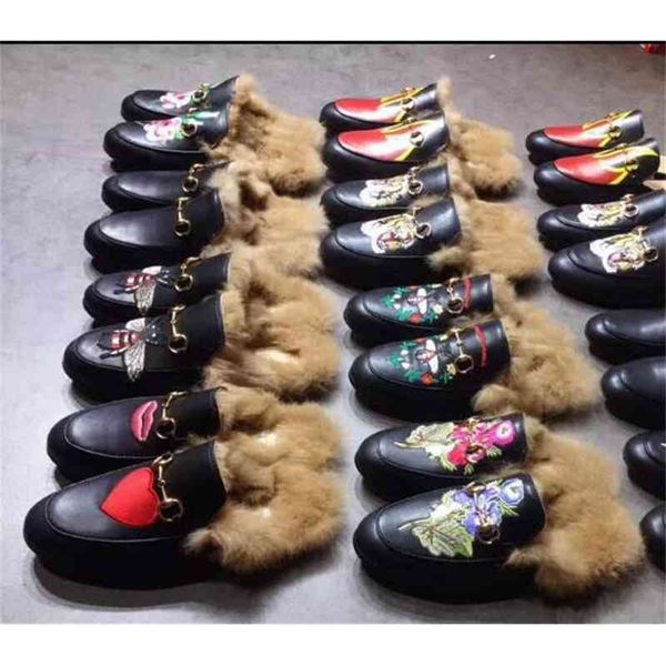 designer men genuine leather loafers fur luxury slipper with buckle fashion women princetown casual mules flats 34-44, Black
designer men genuine leather loafers fur luxury slipper with buckle fashion women princetown casual mules flats 34-44, Black