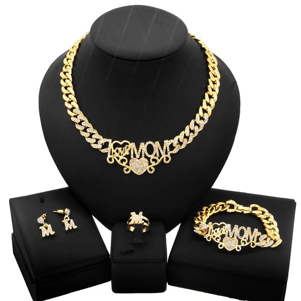 yulaili new fashion design i love u mom necklace jewelry sets african gold plated 18k alloy jewellery set z0023, Black
yulaili new fashion design i love u mom necklace jewelry sets african gold plated 18k alloy jewellery set z0023, Black