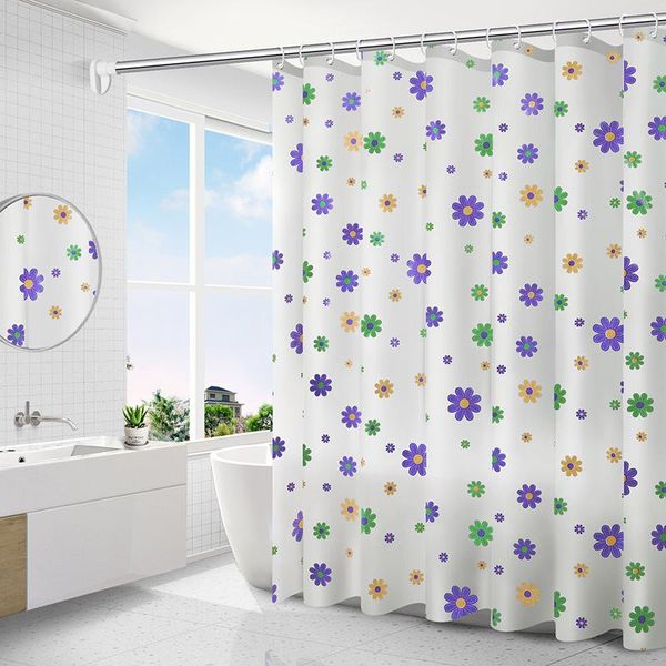 shower curtains curtain waterproof mildew proof pastoral small flower pattern bathroom punch-partition with hooks
shower curtains curtain waterproof mildew proof pastoral small flower pattern bathroom punch-partition with hooks