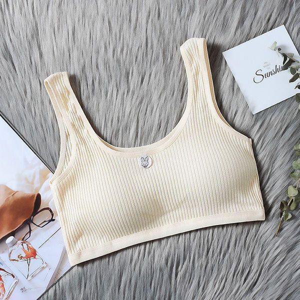 women's underwear pure cotton korean no steel ring big breasts look small vest middle school students children's bra yoga outfit
women's underwear pure cotton korean no steel ring big breasts look small vest middle school students children's bra yoga outfit