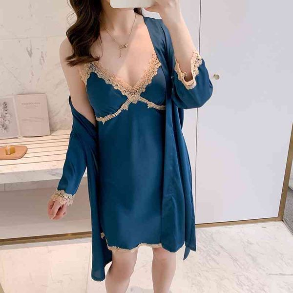 women's sleepwear lace 2pcs robe set women bridal wedding kimono bath gown bridesmaid summer ing suspender nightgown suit wit, Black;red
women's sleepwear lace 2pcs robe set women bridal wedding kimono bath gown bridesmaid summer ing suspender nightgown suit wit, Black;red