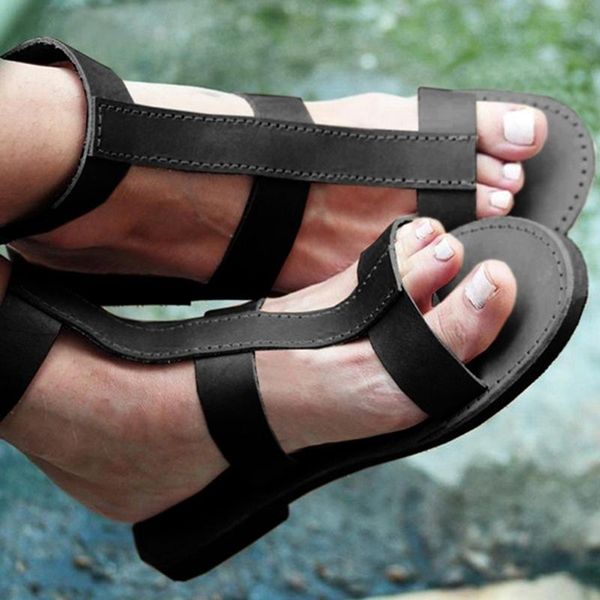 beach sandals women fashion flats shoes large size female roman sandalias mujer 2021, Black
beach sandals women fashion flats shoes large size female roman sandalias mujer 2021, Black