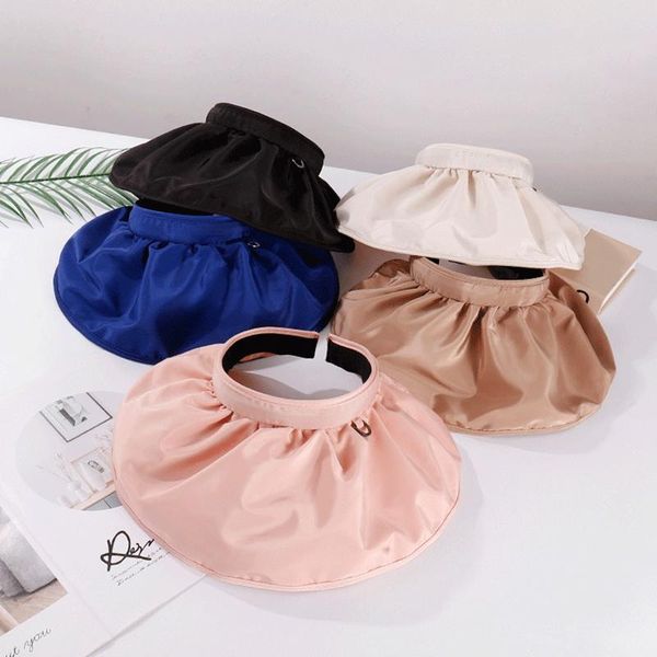 summer empty hats uv protection hat women visors cap wide brim sunhat foldable outdoor sun femme chapea, Blue;gray
summer empty hats uv protection hat women visors cap wide brim sunhat foldable outdoor sun femme chapea, Blue;gray