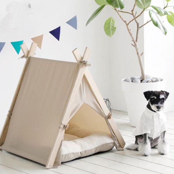 kennels & pens portable wood pet tent dog house cat washable triangle teepee outdoor indoor puppy travel cave with mat
kennels & pens portable wood pet tent dog house cat washable triangle teepee outdoor indoor puppy travel cave with mat