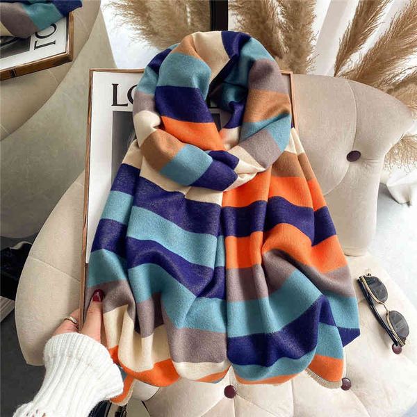 70% off design scarf new korean autumn and winter color stripe warm tassel female thickened air conditioning shawl student windproof neck co, Blue;gray
70% off design scarf new korean autumn and winter color stripe warm tassel female thickened air conditioning shawl student windproof neck co, Blue;gray