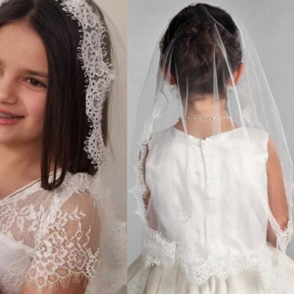 bridal veils x7yc 1 tier wedding veil no comb for kids lace edge sheer tulle flower girl short length girls communion headwear, Black
bridal veils x7yc 1 tier wedding veil no comb for kids lace edge sheer tulle flower girl short length girls communion headwear, Black