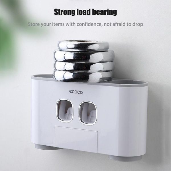 bath accessory set automatic toothpaste dispenser wall mounted dust-proof toothbrush holder with cups multifunction bathroom accessories
bath accessory set automatic toothpaste dispenser wall mounted dust-proof toothbrush holder with cups multifunction bathroom accessories