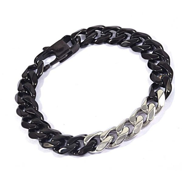 link, chain bracelet mens on hand stainless steel bracelets link black man gifts for male accessories fashion
link, chain bracelet mens on hand stainless steel bracelets link black man gifts for male accessories fashion