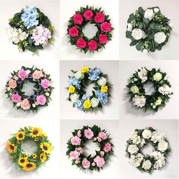 decorative flowers & wreaths 23 style artificial flower simulation garland door knocker round leaf decoration wedding wall hanging
decorative flowers & wreaths 23 style artificial flower simulation garland door knocker round leaf decoration wedding wall hanging