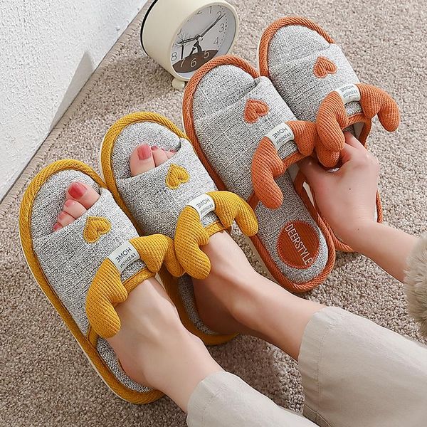 slippers house women cute cartoon deer pattern bedroom cotton flat couples shoes spring autumn home ladies, Black
slippers house women cute cartoon deer pattern bedroom cotton flat couples shoes spring autumn home ladies, Black