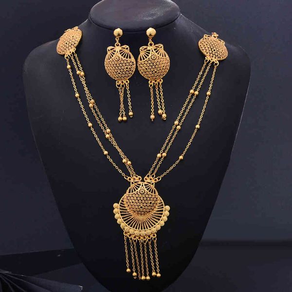 dubai india ethiopian jewelry set for women nacklace earring jewelry habesha girl gold tassel african bridal sets gift, Silver 
dubai india ethiopian jewelry set for women nacklace earring jewelry habesha girl gold tassel african bridal sets gift, Silver