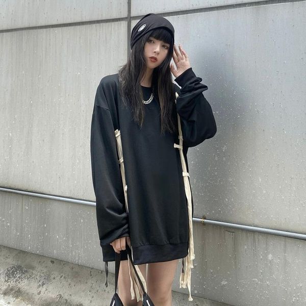women's hoodies & sweatshirts street harajuku women ribbon tassel loose long sleeve o neck black gothic lady fashion design sweatshirt
women's hoodies & sweatshirts street harajuku women ribbon tassel loose long sleeve o neck black gothic lady fashion design sweatshirt