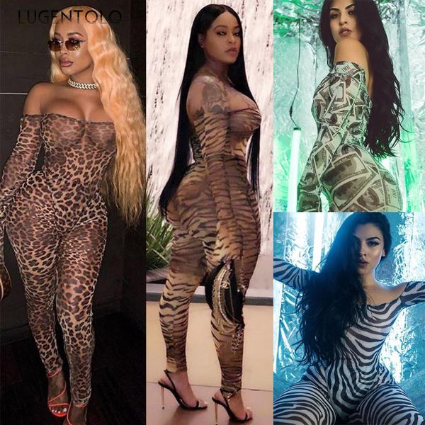 women's jumpsuits & rompers lugentolo women jumpsuit wrapped chest print leopard tiger pattern long bell sleeve casual tight one should, Black;white
women's jumpsuits & rompers lugentolo women jumpsuit wrapped chest print leopard tiger pattern long bell sleeve casual tight one should, Black;white