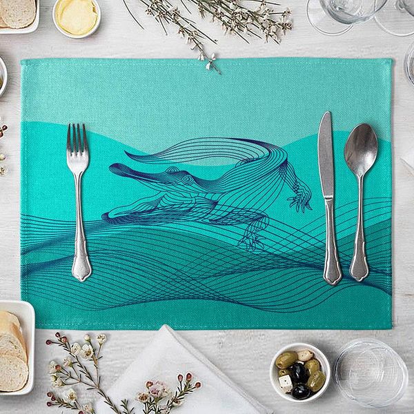 mats & pads blue marine life mat tableware drink cup for kitchen dining table placemat accessories
mats & pads blue marine life mat tableware drink cup for kitchen dining table placemat accessories