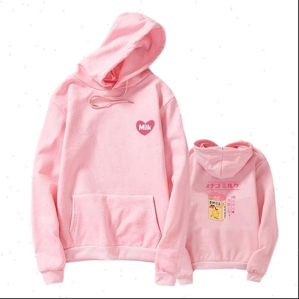 harajuku fleece strawberry milk women hoodie print kawaii casual loose hooded pullover korean clothes, Black
harajuku fleece strawberry milk women hoodie print kawaii casual loose hooded pullover korean clothes, Black