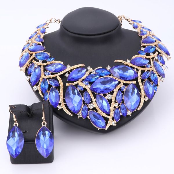 african beads jewelry sets for women accessories wedding bridal crystal pendant statement necklace earring resin gem jewelry set, Black
african beads jewelry sets for women accessories wedding bridal crystal pendant statement necklace earring resin gem jewelry set, Black