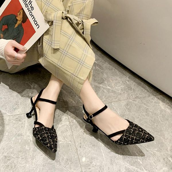 dress shoes women high heel sandals summer simple lady style pointed stiletto heels fashion comfortable cloth party sandal, Black
dress shoes women high heel sandals summer simple lady style pointed stiletto heels fashion comfortable cloth party sandal, Black