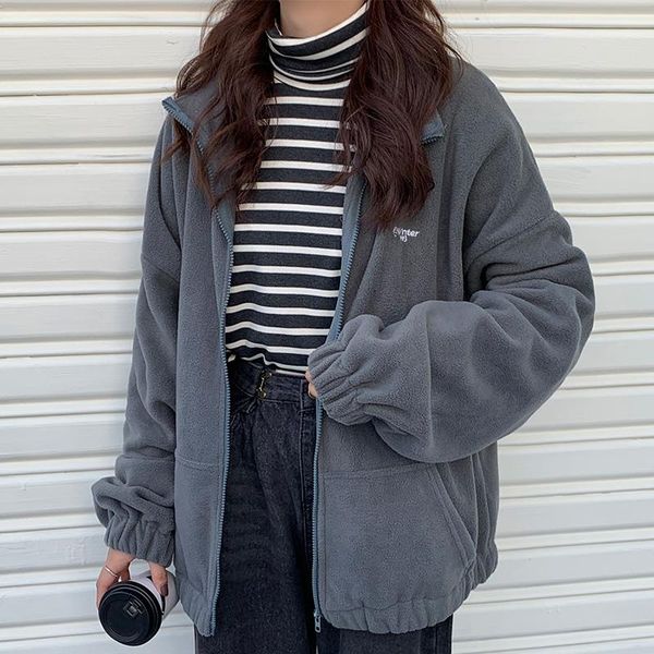 women's jackets women hoodies jacket bf style zip-up casual sport sweatshirt causal streetwear trendy kpop turn-down collar coat autumn, Black;brown
women's jackets women hoodies jacket bf style zip-up casual sport sweatshirt causal streetwear trendy kpop turn-down collar coat autumn, Black;brown