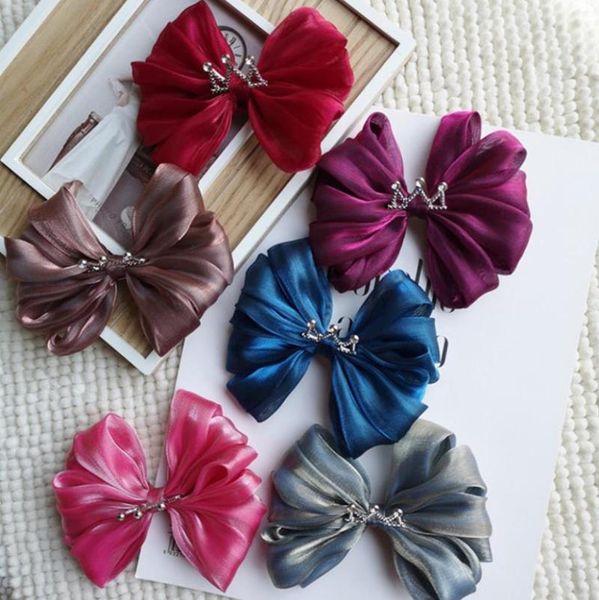 hair accessories boutique crown bow girls bowknot clip kids children high-end barrettes gift headwear princess, Slivery;white
hair accessories boutique crown bow girls bowknot clip kids children high-end barrettes gift headwear princess, Slivery;white