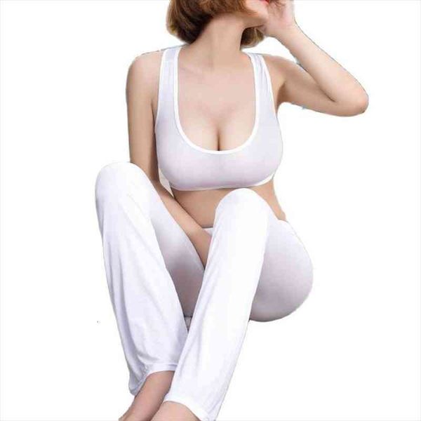 ice silk shiny see womens capris through flare glossy solid transparent lossy pant low rise f16, Black;white 
ice silk shiny see womens capris through flare glossy solid transparent lossy pant low rise f16, Black;white