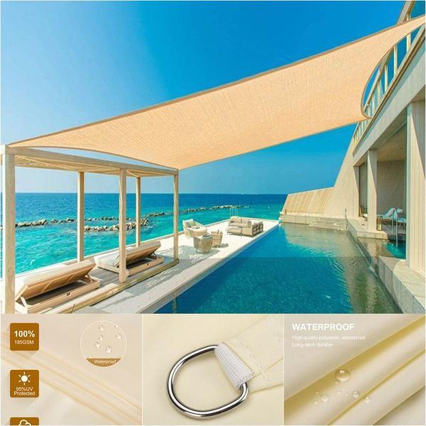 shade waterproof sun sail sun-shelter awnings for garden canopy pool partio beach camping awning pegola outdoor sunshade
shade waterproof sun sail sun-shelter awnings for garden canopy pool partio beach camping awning pegola outdoor sunshade