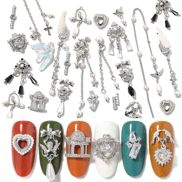 nail art decorations 2pc est zircon crystal rhinestones for alloy silvery fashion chains tassel jewelry ornament, Silver;gold
nail art decorations 2pc est zircon crystal rhinestones for alloy silvery fashion chains tassel jewelry ornament, Silver;gold