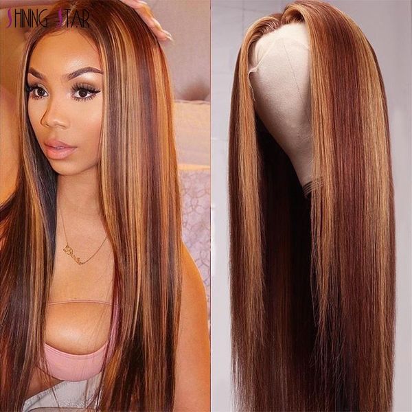 lace wigs transparent highlight front wig straight brown blonde peruvian p4/30 for women human hair pre plucked, Black;brown
lace wigs transparent highlight front wig straight brown blonde peruvian p4/30 for women human hair pre plucked, Black;brown