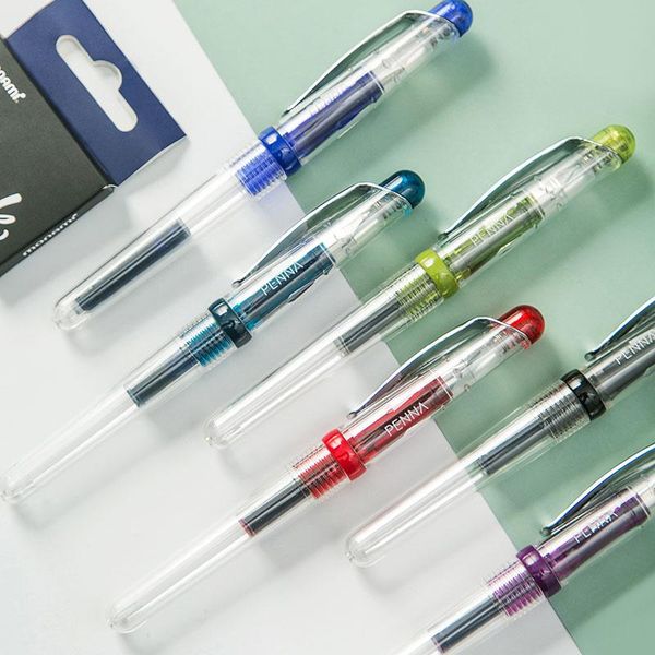 creative cute transparent color fountain pens 0.38mm ink pen pretty stationery portable can change refilling inks office school
creative cute transparent color fountain pens 0.38mm ink pen pretty stationery portable can change refilling inks office school