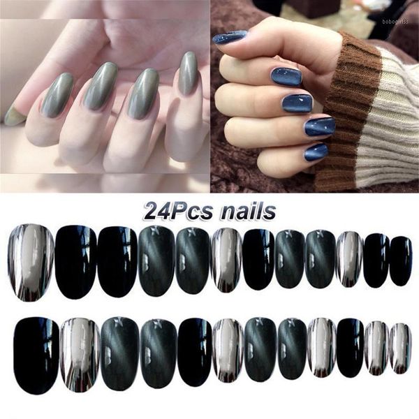 24pcs fashion cat eyes fake nails purple gold galaxy gel polish designed stiletto false medium press on manicure tips1, Red;gold
24pcs fashion cat eyes fake nails purple gold galaxy gel polish designed stiletto false medium press on manicure tips1, Red;gold