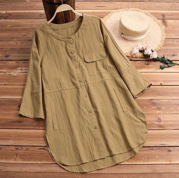 women's blouses & shirts 2021 cotton and linen women casual retro shirt long sleeve womens, White
women's blouses & shirts 2021 cotton and linen women casual retro shirt long sleeve womens, White