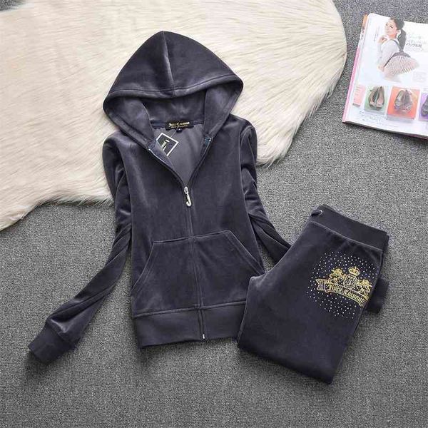 senior brand juicy women tracksuits lovers sporting suits outdoor velvet autumn casual womens tracksuits hooded collar jogging sportswear su, Gray
senior brand juicy women tracksuits lovers sporting suits outdoor velvet autumn casual womens tracksuits hooded collar jogging sportswear su, Gray