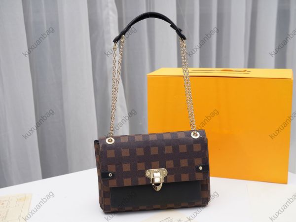 lady's handbag luxury designer bag coated cancanvas fine grained calfskin sliding chain leather shoulder pad front bag
lady's handbag luxury designer bag coated cancanvas fine grained calfskin sliding chain leather shoulder pad front bag