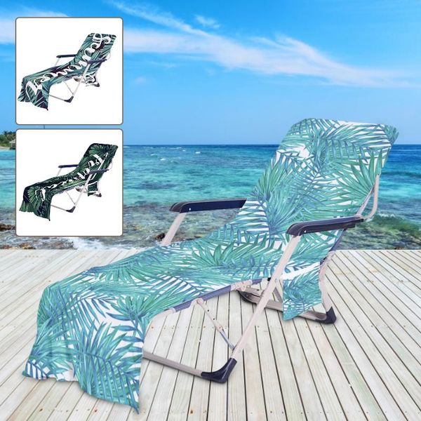 beach chair cover soft portable sun lounger non-stick sand with tropical plant pattern pocket covers
beach chair cover soft portable sun lounger non-stick sand with tropical plant pattern pocket covers