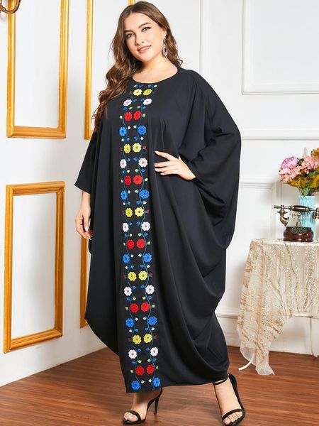 oversize women batwing long sleeve muslim arabic dress leaf embroidery turkish gown dubai moroccan kaftan dresses vestidos black ethnic clot, Red
oversize women batwing long sleeve muslim arabic dress leaf embroidery turkish gown dubai moroccan kaftan dresses vestidos black ethnic clot, Red