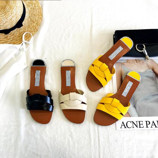 slippers fashion women retro flat shoes summer outdoor non-slip bathroom home wild light beach female leather, Black
slippers fashion women retro flat shoes summer outdoor non-slip bathroom home wild light beach female leather, Black