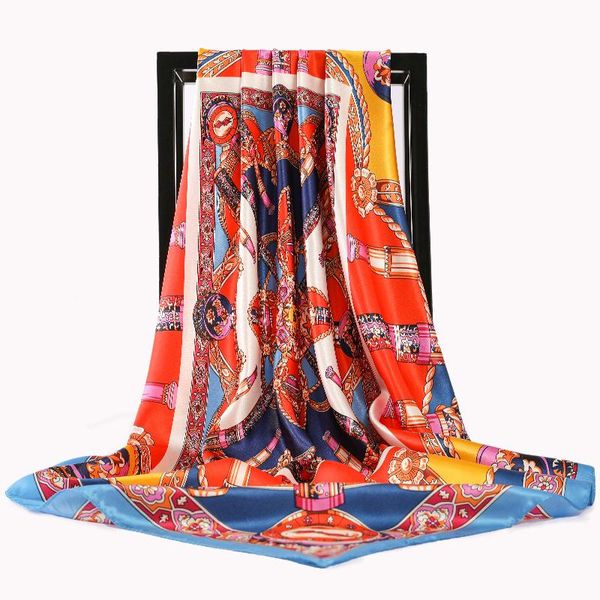 scarves 2021 women print hijab scarfs fashion kerchief silk satin neck scarf female 90x90cm square shawls and wraps for lady, Blue;gray
scarves 2021 women print hijab scarfs fashion kerchief silk satin neck scarf female 90x90cm square shawls and wraps for lady, Blue;gray