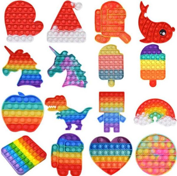 new rainbow push fidget toy sensory push bubble fidget autism special needs anxiety stress reliever for office fluorescen fast shipping
new rainbow push fidget toy sensory push bubble fidget autism special needs anxiety stress reliever for office fluorescen fast shipping