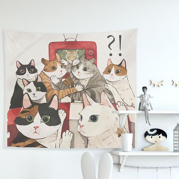 tapestries ins hanging cloth cartoon tiger cat tapestry christmas theme room decor home wall tapiz hogar pared tapices
tapestries ins hanging cloth cartoon tiger cat tapestry christmas theme room decor home wall tapiz hogar pared tapices