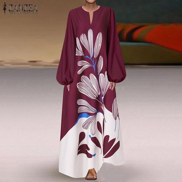 casual dresses summer bohemian beach maxi sundress zanzea women puff sleeve floral printed party long dress vintage loose vestido kaftan, Black;gray
casual dresses summer bohemian beach maxi sundress zanzea women puff sleeve floral printed party long dress vintage loose vestido kaftan, Black;gray