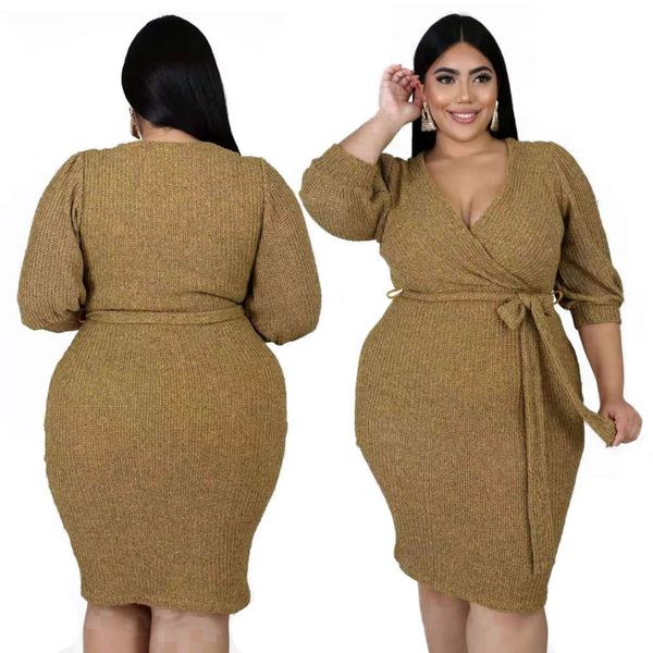 casual dresses dress women clothes xc6079 large women's autumn and winter thin wool knitting v-neck casual 5vdp, Black;gray
casual dresses dress women clothes xc6079 large women's autumn and winter thin wool knitting v-neck casual 5vdp, Black;gray